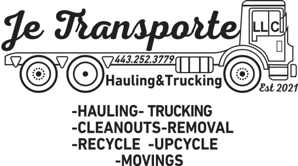 Je Transporte & Hauling Logo 